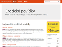 Tablet Screenshot of eroticke.sex-povidky.cz